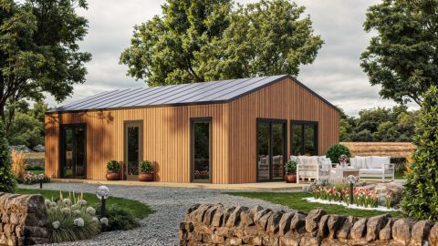 Casa de Madera Aislada Kaia 5,96x9,16