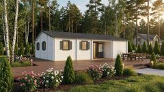 Medinis namas Scarlett 7x10,2 (Premium)